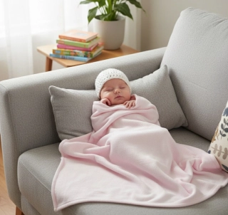 Polar fleece - pink